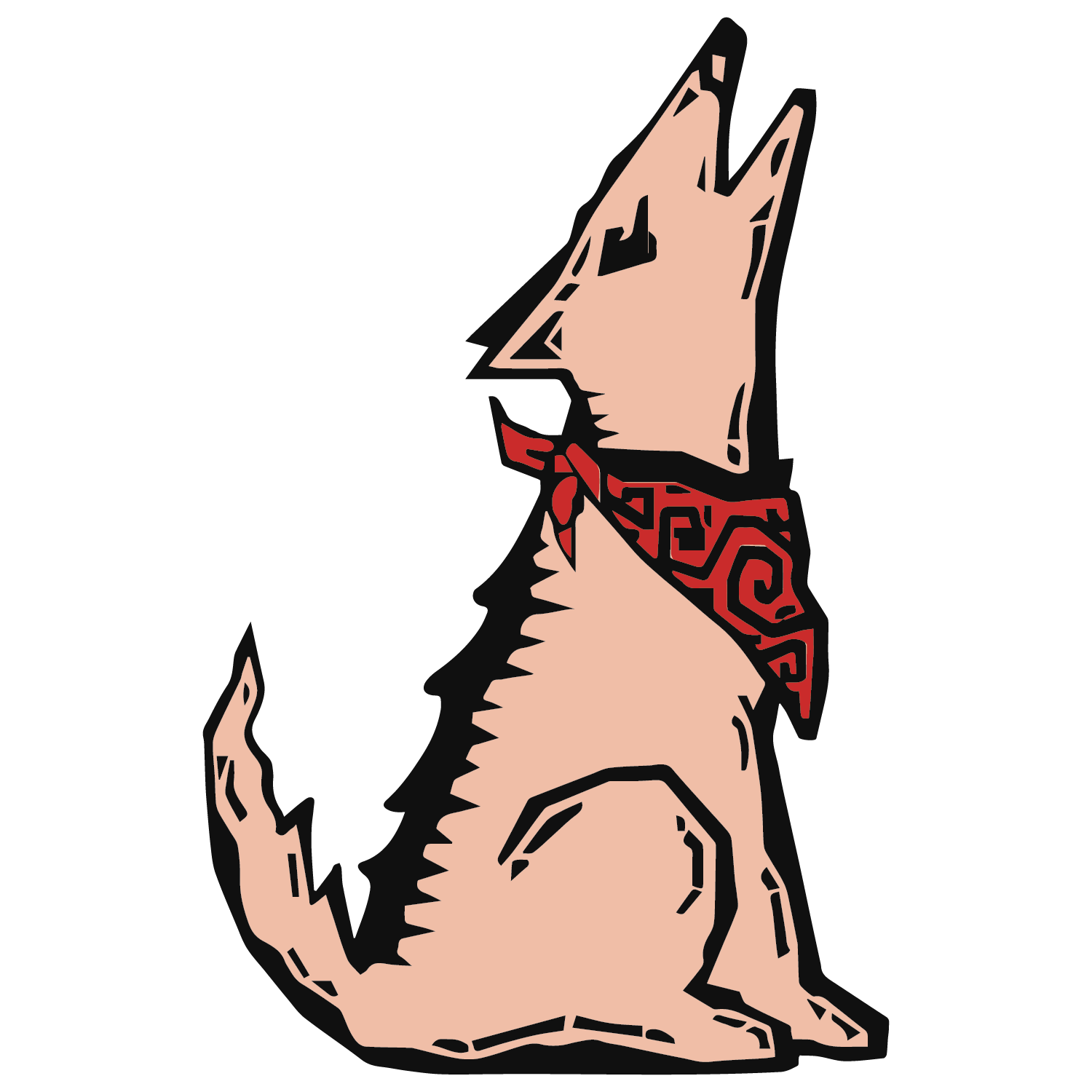 Lakewood Creek Coyote Logo